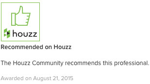 recommended on houzz.com